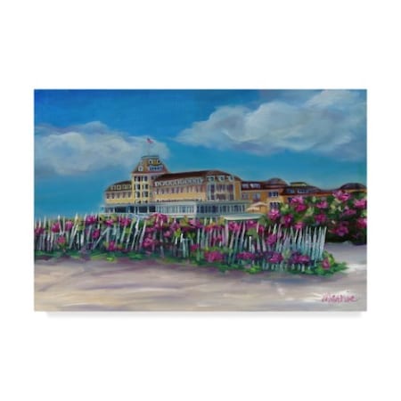 Marnie Bourque 'Ocean House' Canvas Art,16x24